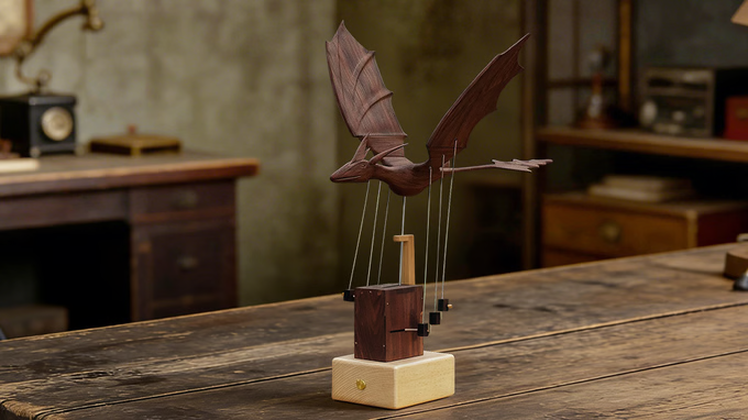 Handcrafted Wooden Dragon-Crafted to Stay, Not to Conquer