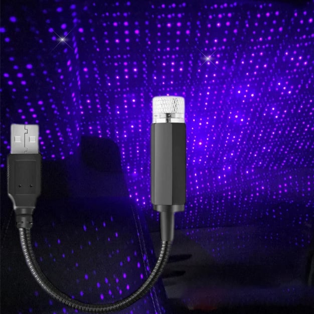 🔥Last Day 50% OFF🔥USB LIGHT CAR STAR PROJECTOR✨✨