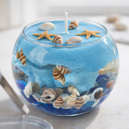 Ocean water candle