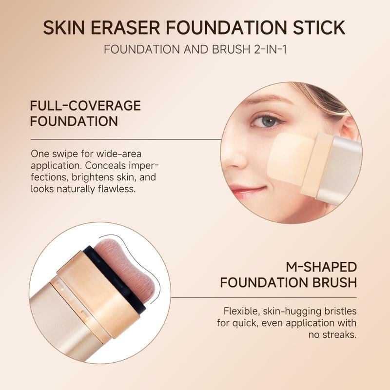 💥Hot Sale 49% OFF💥Luminous Dual-Ended Concealer Foundation Stick
