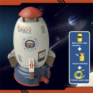 2025 Summer Toy Outdoor Yard Rocket Sprinkler