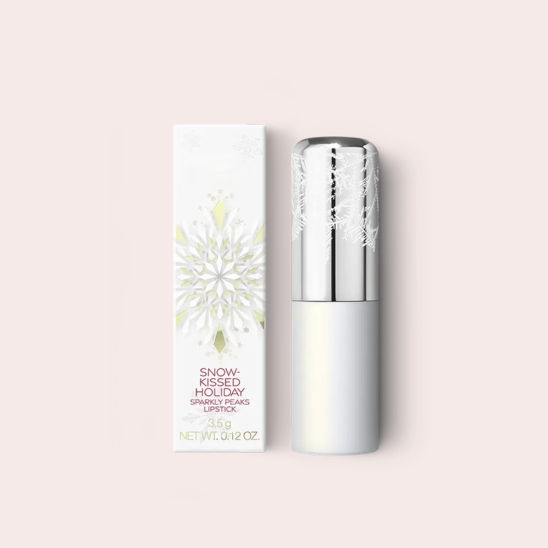 🎁Buy One Get One Free🎁Snow-kissed Holiday Sparkly Peaks Lipstick