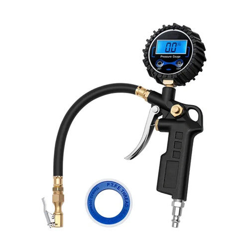 3-in-1 Tire Inflator & Gauge | Accurate 250 PSI Brass Air Compressor Tool