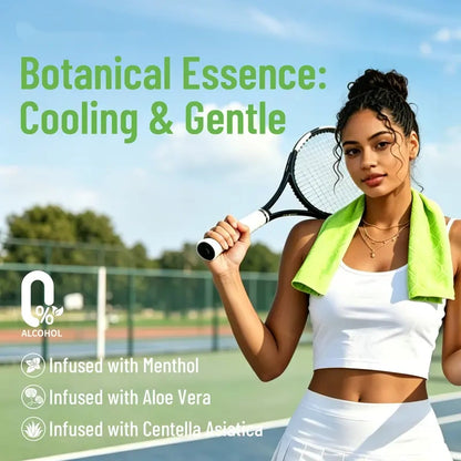 🧊Reusable Instant Cooling Towels + Menthol Wipes | Beat the Summer Heat in Seconds!