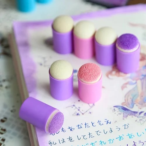 (🎅EARLY CHRISTMAS SALE-49% OFF) DIY sponge finger painting kit 💖 BUY 2 GET FREE SHIPPING