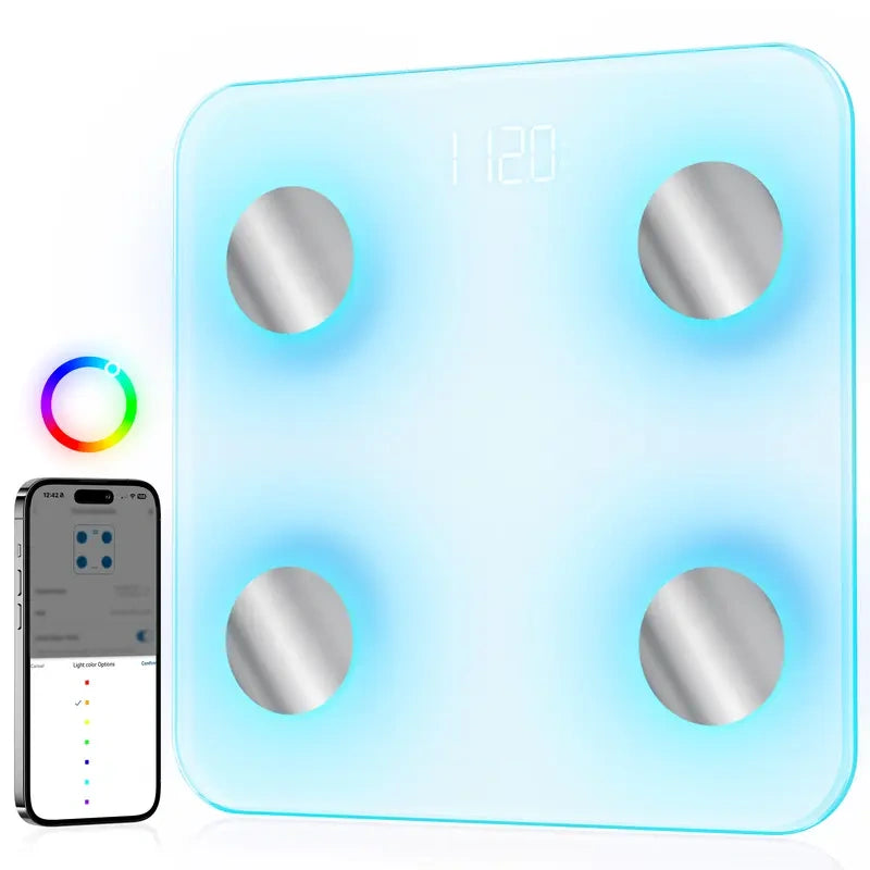💡⚖️ Smart Glow Body Scale | Monitor Your Progress Every Day
