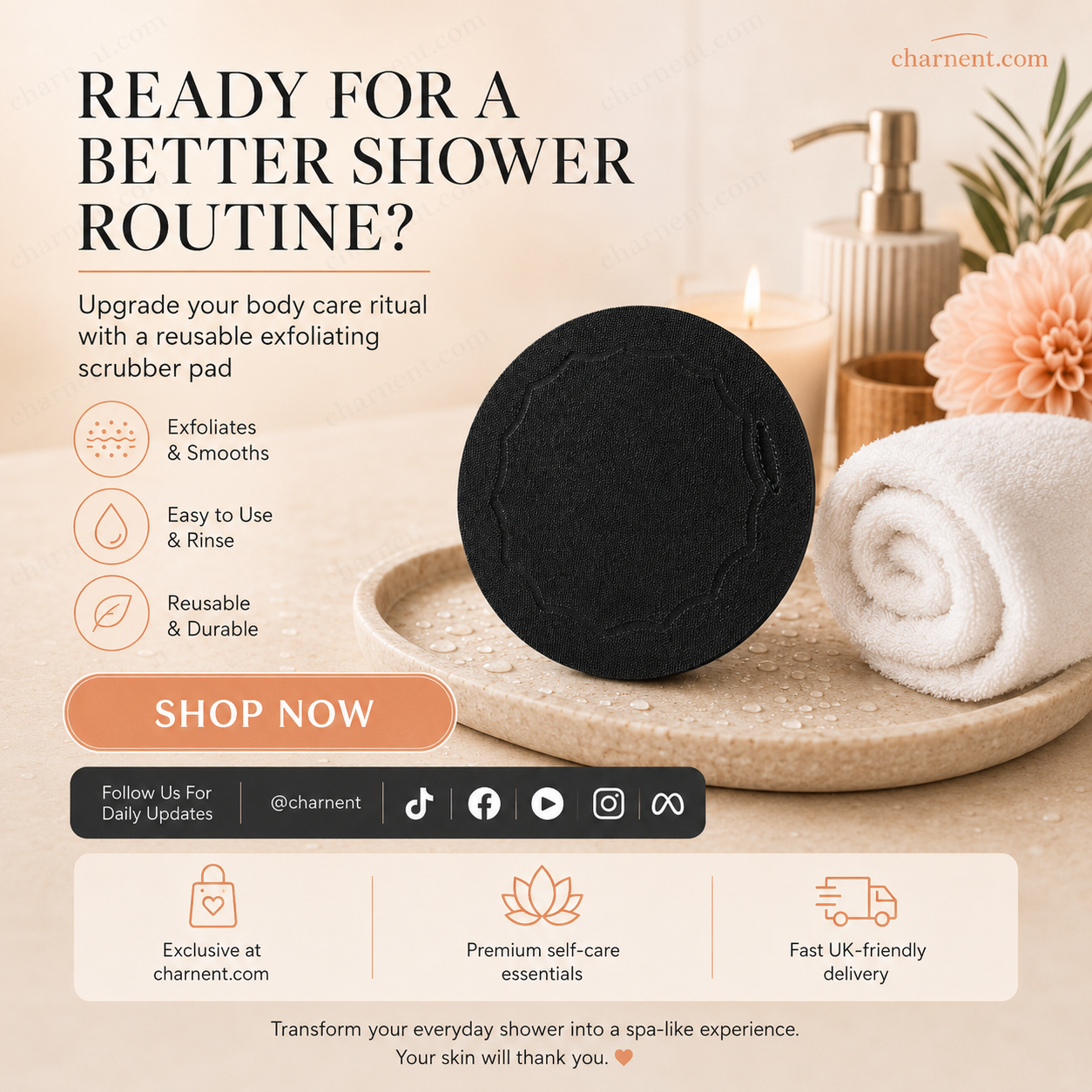 🥳2026 HOT SALE🥳💞50K+ SOLD!🌸🧖‍♀️ 50% OFF! Scrub Bath Pads