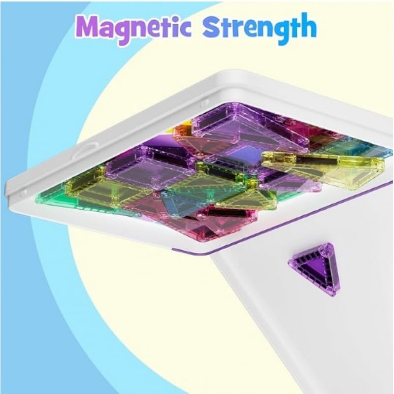 Mini Magnetic Tiles Building Blocks 40PCS