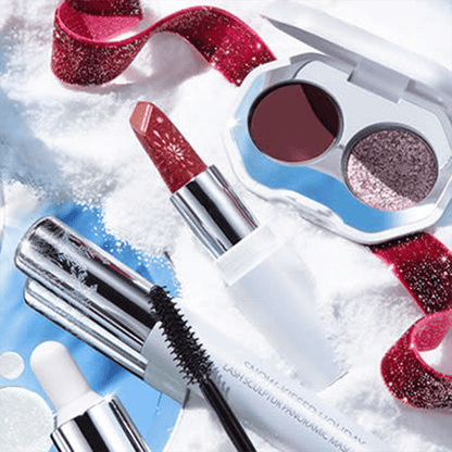 🎁Buy One Get One Free🎁Snow-kissed Holiday Sparkly Peaks Lipstick
