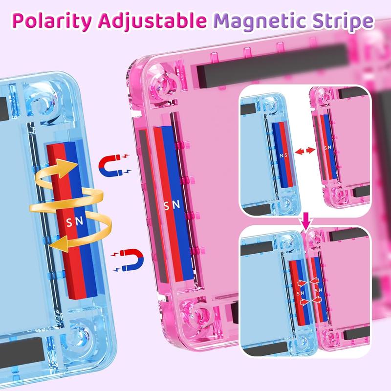 Mini Magnetic Tiles Building Blocks 40PCS