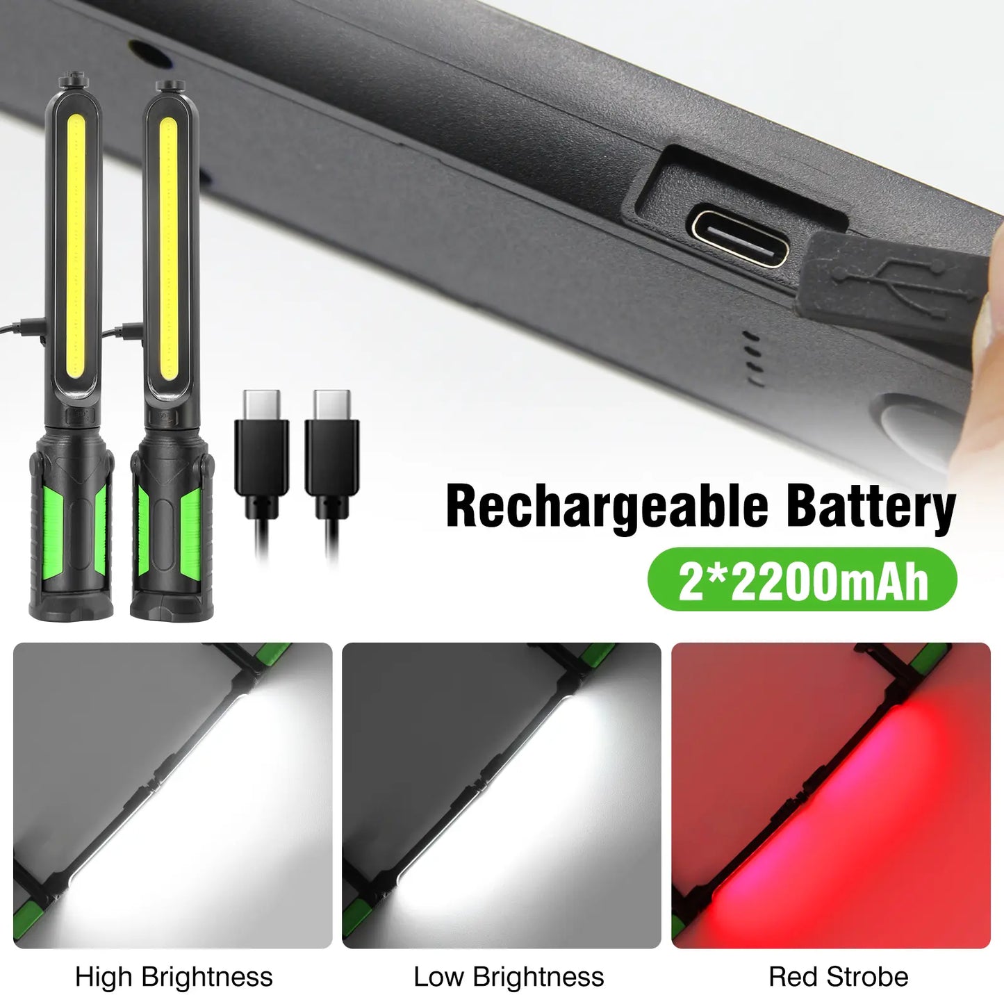 👨‍🔧 2026 NEW LED Work Light Bar – The Perfect Gift for Dad's Garage 🚗🔦