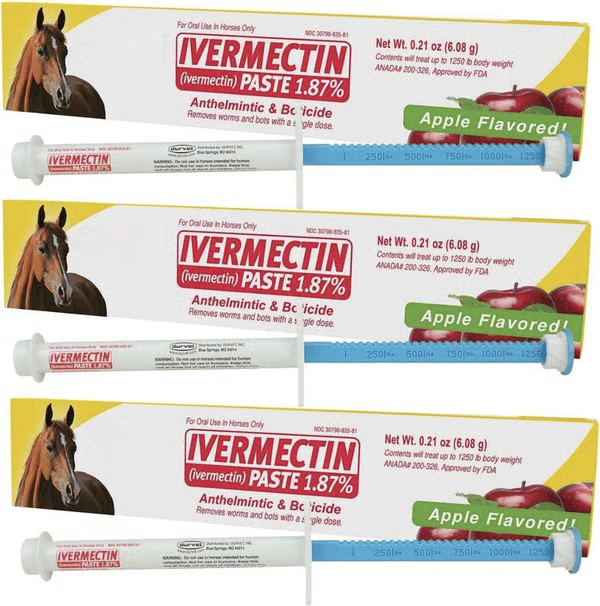 🔥Last Day Promotion 49% OFF--ivermectin Horse Paste 1.87% 6.08g Tubes