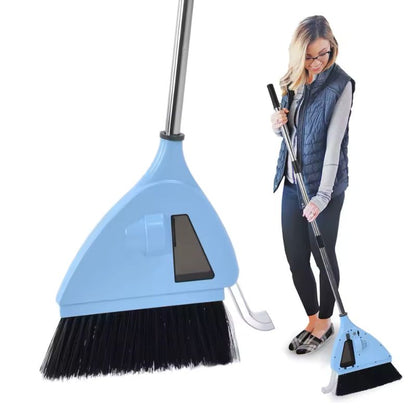 🔥Last Day Promotion50% OFF-2-in-1 Cordless Vacuum Broom & Sweeper – USB Rechargeable Lightweight Vacuum Cleaner for Home, Bedroom & Office