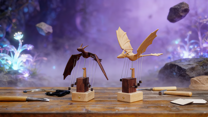 Handcrafted Wooden Dragon-Crafted to Stay, Not to Conquer