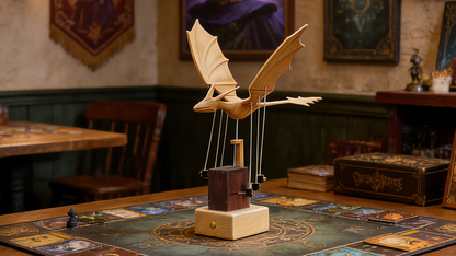 Handcrafted Wooden Dragon-Crafted to Stay, Not to Conquer