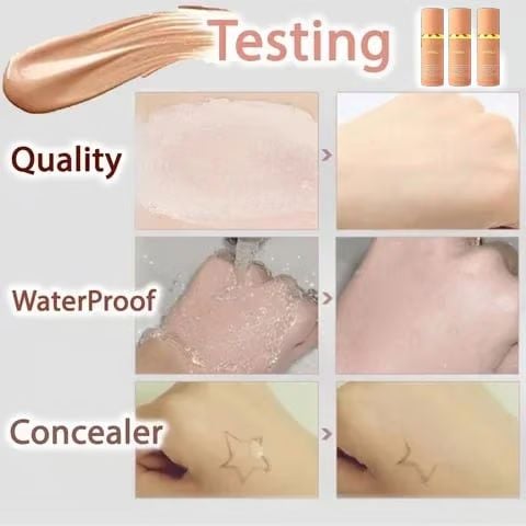 🔥Last Day Sale 49% OFF🎁 Nature - Inspired Foundation 4 in 1 - Medium Spectrum