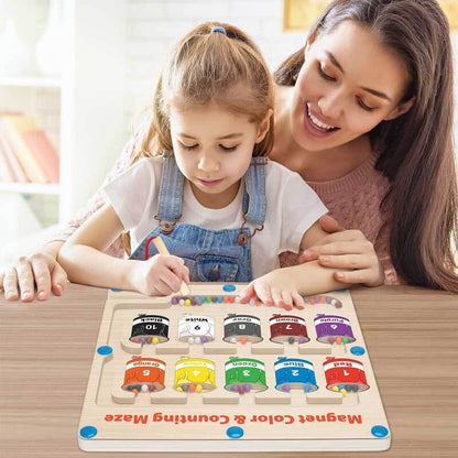 🔥LAST DAY -50% OFF🔥Magnetic Color and Number Maze