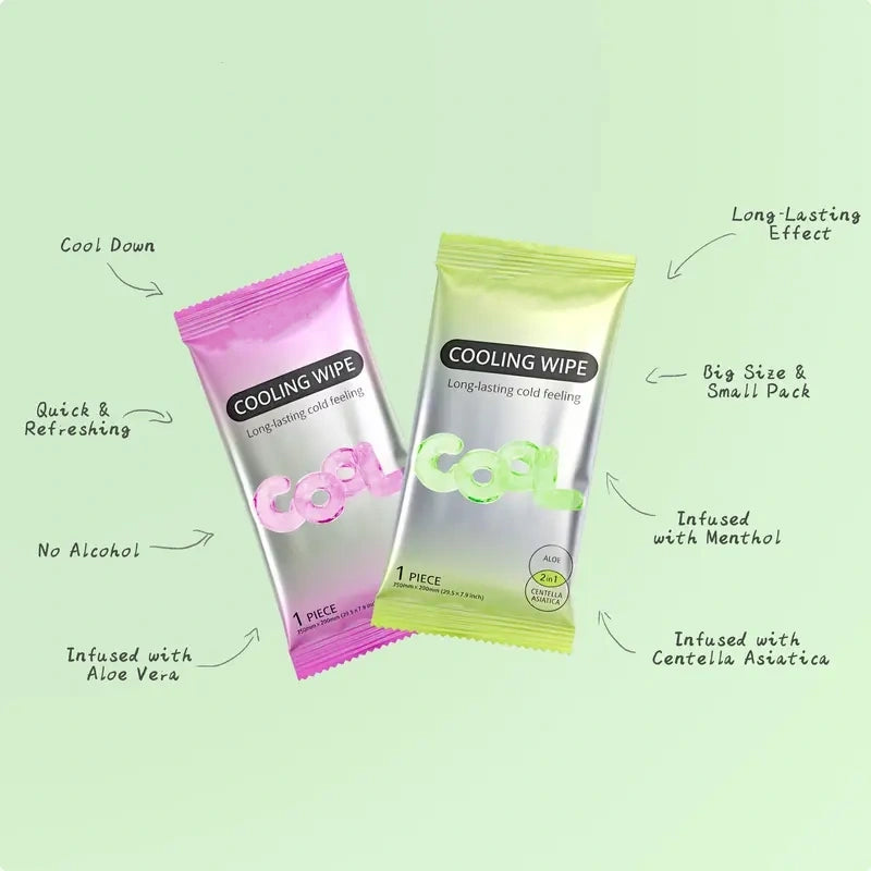🧊Reusable Instant Cooling Towels + Menthol Wipes | Beat the Summer Heat in Seconds!