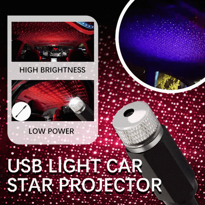 🔥Last Day 50% OFF🔥USB LIGHT CAR STAR PROJECTOR✨✨