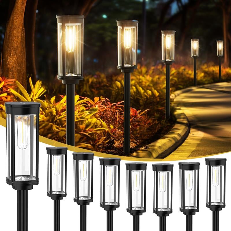 🔥Hot Sale 49% OFF✨Solar Pathway Lights Outdoor