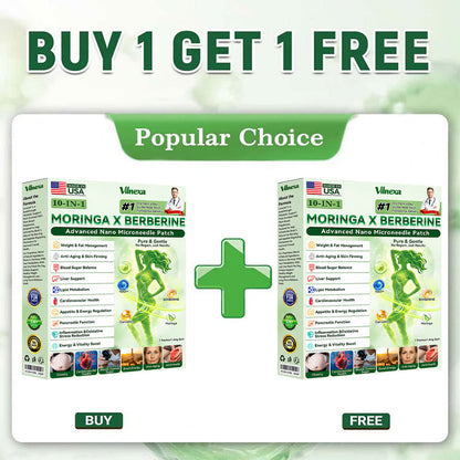 🔥 Vilnexa™ 8-in-1 AMPK Metabolic Slimming Patch 🇺🇸 Moringa × Berberine Formula · Supports Weight Management, Metabolic Balance & Daily Comfort
