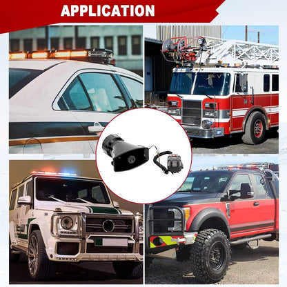 ⚡Hot Sales 49% OFF🔥 7-Tone Car Warning Siren | PA Speaker & Horn System!