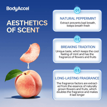 🎁Last Day 49%🎁BodyAccel [Triple Whitening]Niacinamide Fresh Breath Whitening Toothpaste
