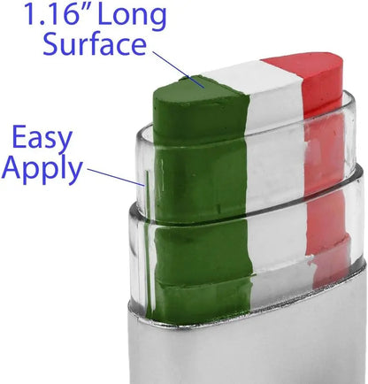 ⚽ Mexico Flag Face Paint Stick for Game Day & Celebrations