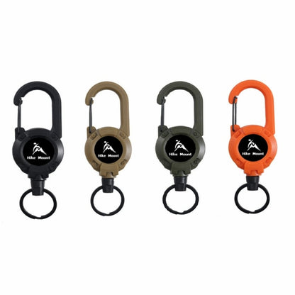 💝Best Gifts For Your Dad - 3 In 1 new multifunctional Retractable Pull Reel Carabiner Keychain