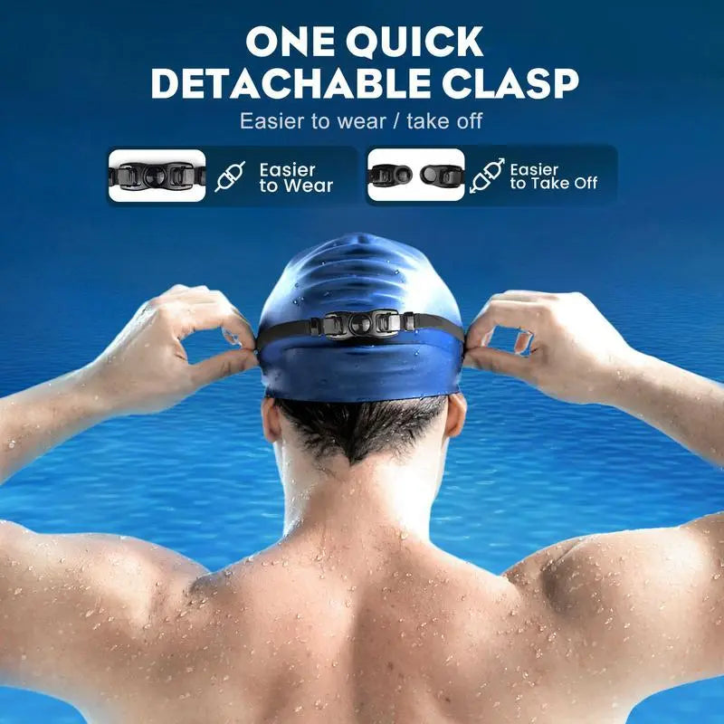 Anti-Fog Wide View Swim Goggles 2 Pack | Clear Vision Underwater