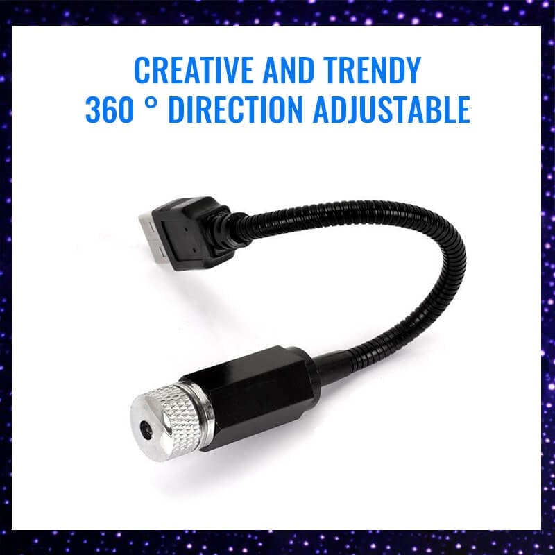 🔥Last Day 50% OFF🔥USB LIGHT CAR STAR PROJECTOR✨✨