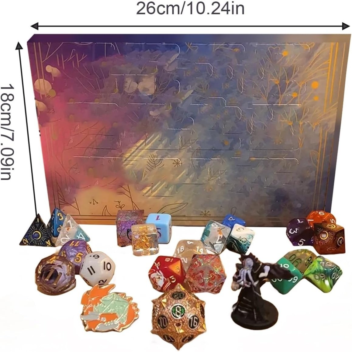 🎅Christmas Lucky Dice Advent Calendar – 24 Days Countdown