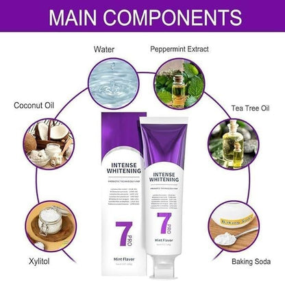 🏆Flash Sale⚡ 50K+ SOLD! Almost Gone-💥🔥New 7-Pro Intensive Toothpaste -🦷Deep Enamel Repair & Long-Lasting Freshness