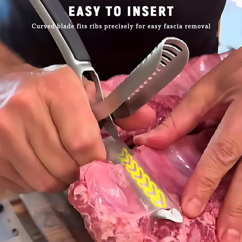 🔥Last Day 49% OFF - 🔪🍖Stainless Steel Rib Membrane Remover