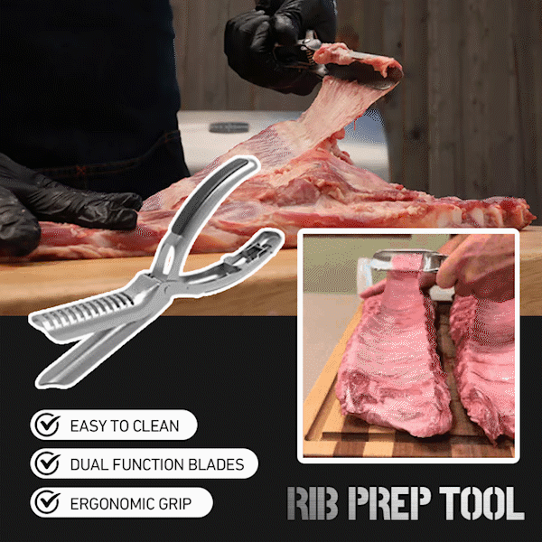 🔥Last Day 49% OFF - 🔪🍖Stainless Steel Rib Membrane Remover