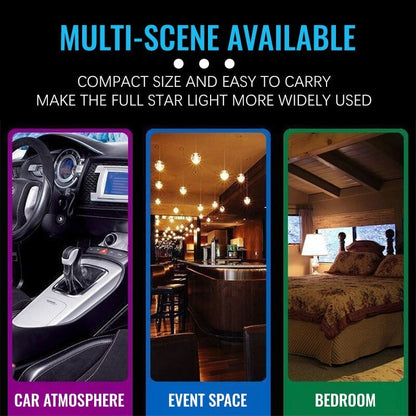 🔥Last Day 50% OFF🔥USB LIGHT CAR STAR PROJECTOR✨✨