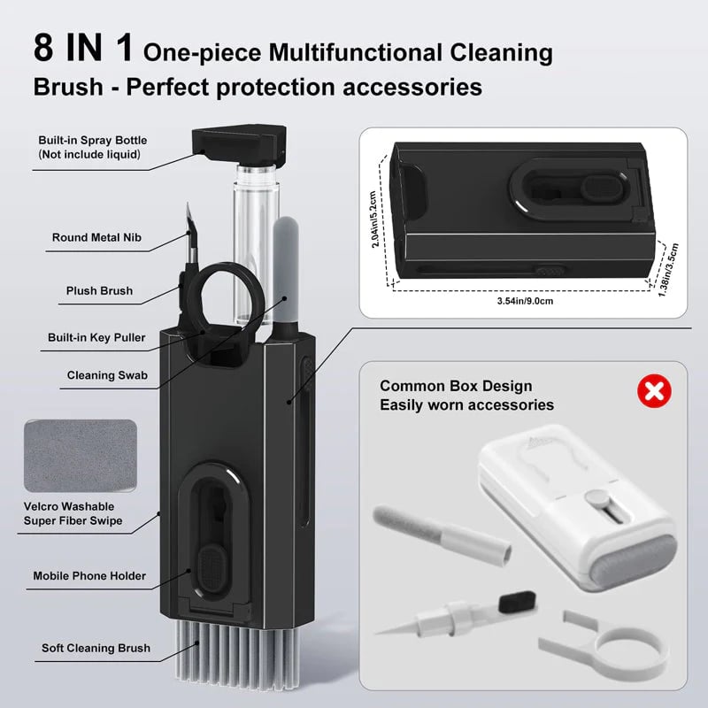 Cleaning it fast! - Multi-function 8 in 1 Cleaner Kit - BUY 2 FREE SHIPPING