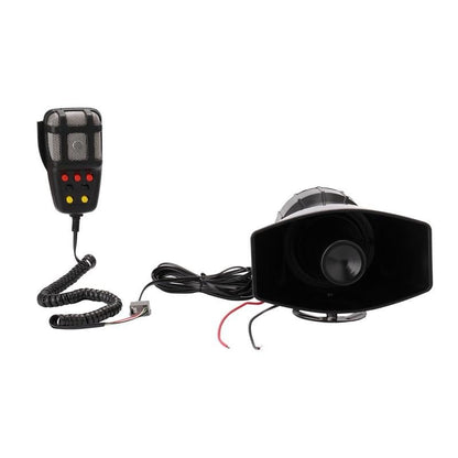 ⚡Hot Sales 49% OFF🔥 7-Tone Car Warning Siren | PA Speaker & Horn System!