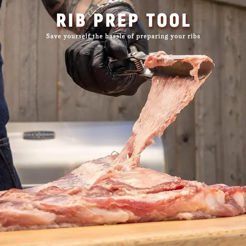 🔥Last Day 49% OFF - 🔪🍖Stainless Steel Rib Membrane Remover
