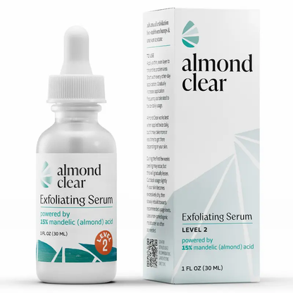 Grade 2 Mandelic Acid Serum | Treatment for body acne, clears acne on the buttocks, folliculitis, fungal acne, hyperpigmentation, ingrown hairs | Daily skincare, suitable for sensitive skin, repairs skin, fights fungal infections