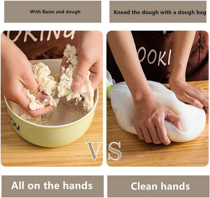 Reusable Silicone Dough Kneading Bag for Baking