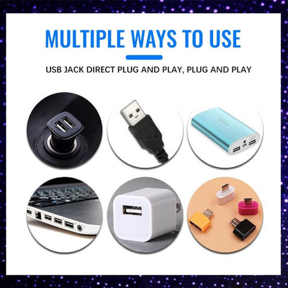 🔥Last Day 50% OFF🔥USB LIGHT CAR STAR PROJECTOR✨✨
