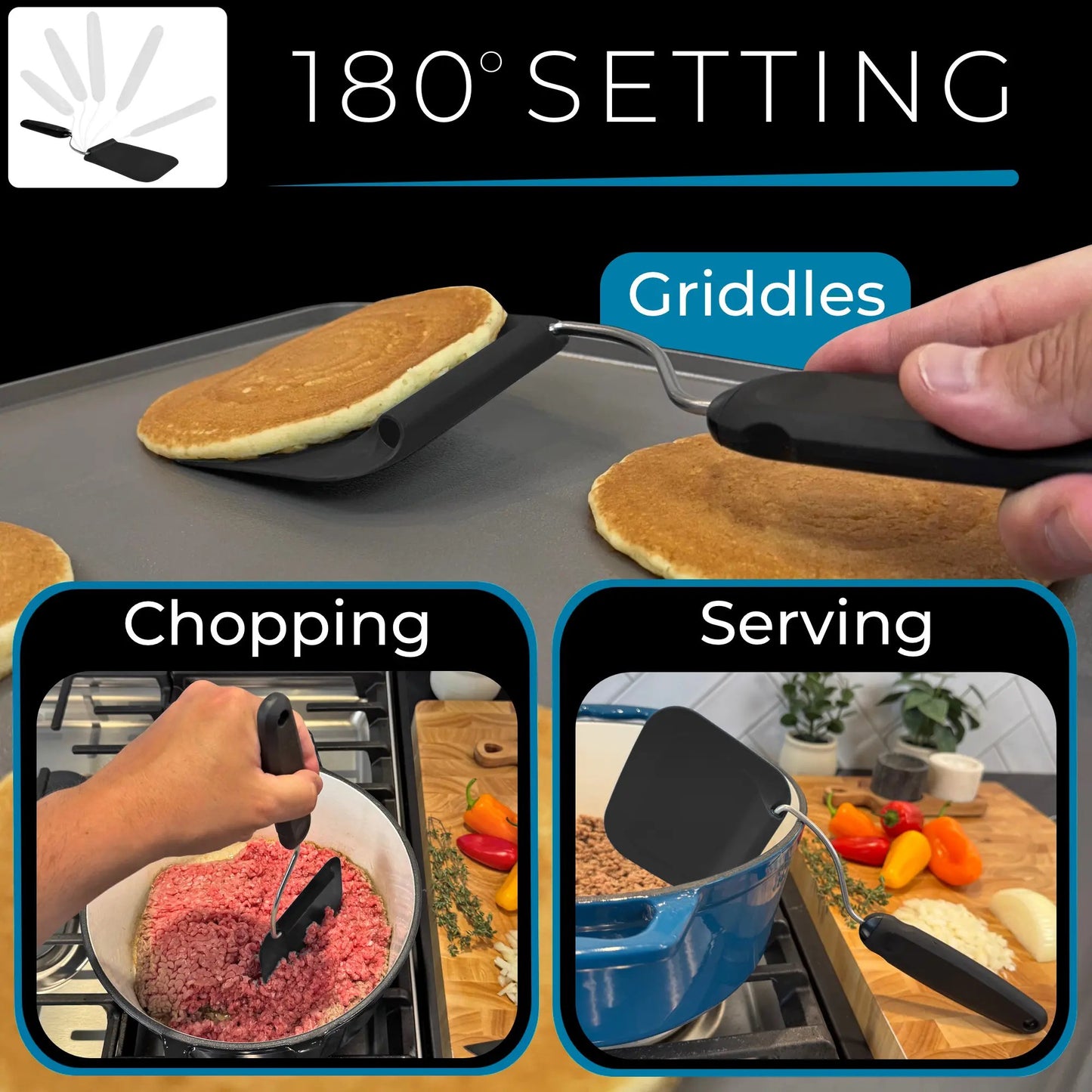 Adjustable-angle Spatula