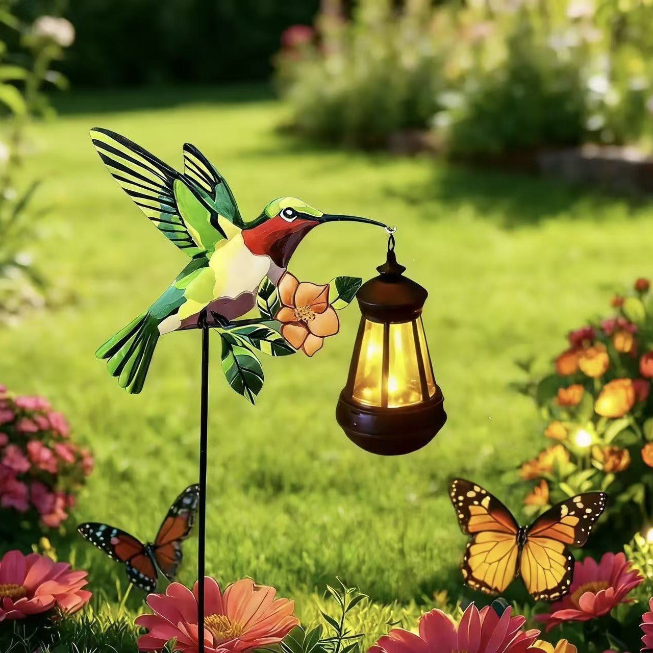 🐦 3D Cardinal Solar Light—A Beautiful Garden Light That Feels Full of Life
