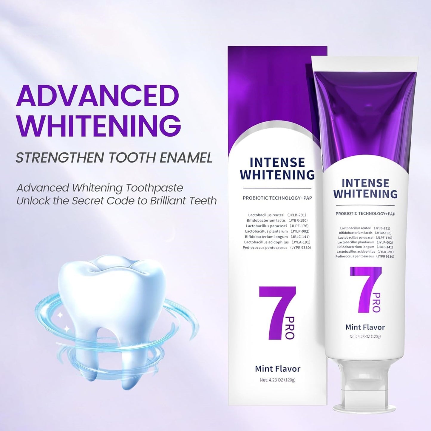 🏆Flash Sale⚡ 50K+ SOLD! Almost Gone-💥🔥New 7-Pro Intensive Toothpaste -🦷Deep Enamel Repair & Long-Lasting Freshness