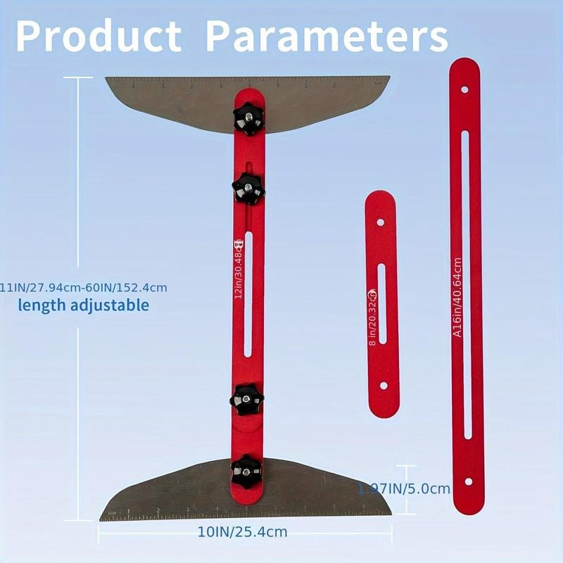 🔥 Stair Tread Template Tool, Solid Stair Tread Gauge