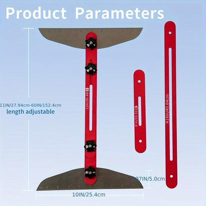 🔥 Stair Tread Template Tool, Solid Stair Tread Gauge