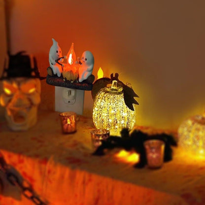 2026 USB Ghost Campfire Flickering Nightlight🔥👻