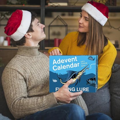 🔥Christmas Pre Sale -🎣 Fishing Lure Advent Calendar – 24 Days of Surprises