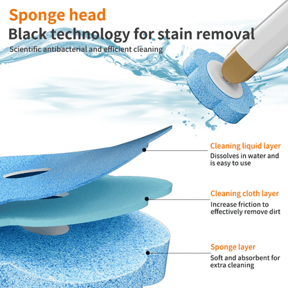 🔥LAST DAY SALE 50% OFF⚡50K+ SOLD!🚽💦Hands-Free Cleaning Gadget🧽Disposable toilet cleaning tool💦